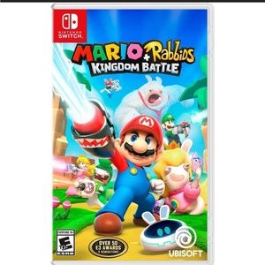 Nintendo switch game Mario + Rabbids kingdom battle brand new game
